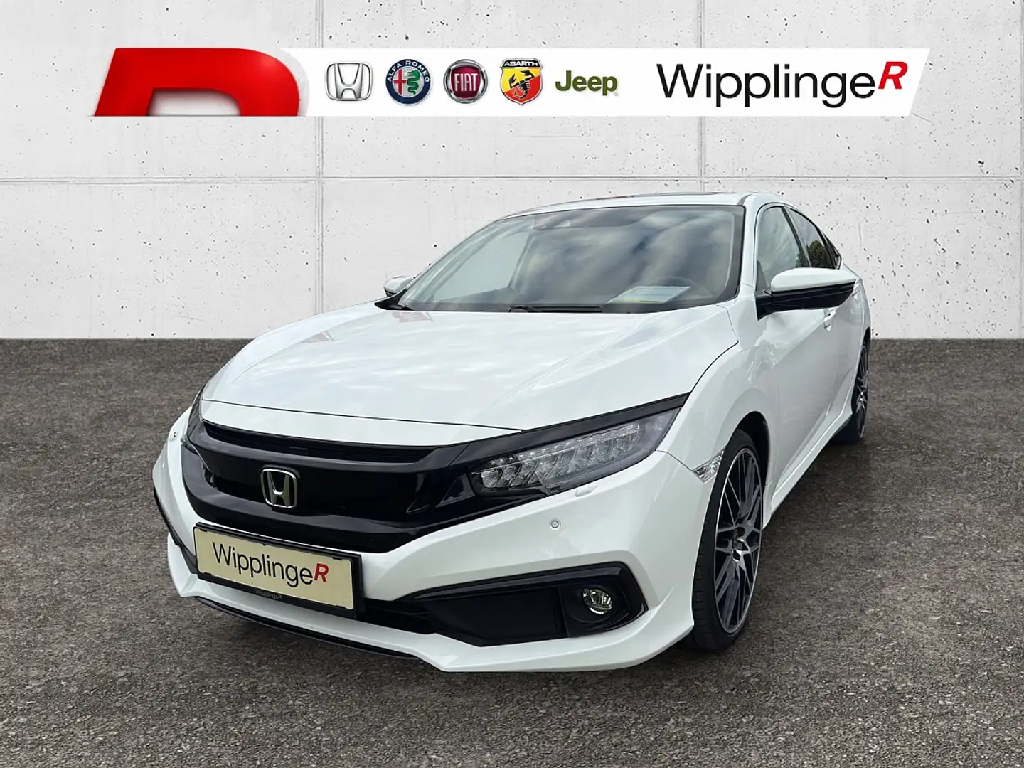 Honda Civic 1,5 VTEC Turbo Executive CVT Weiß - 1