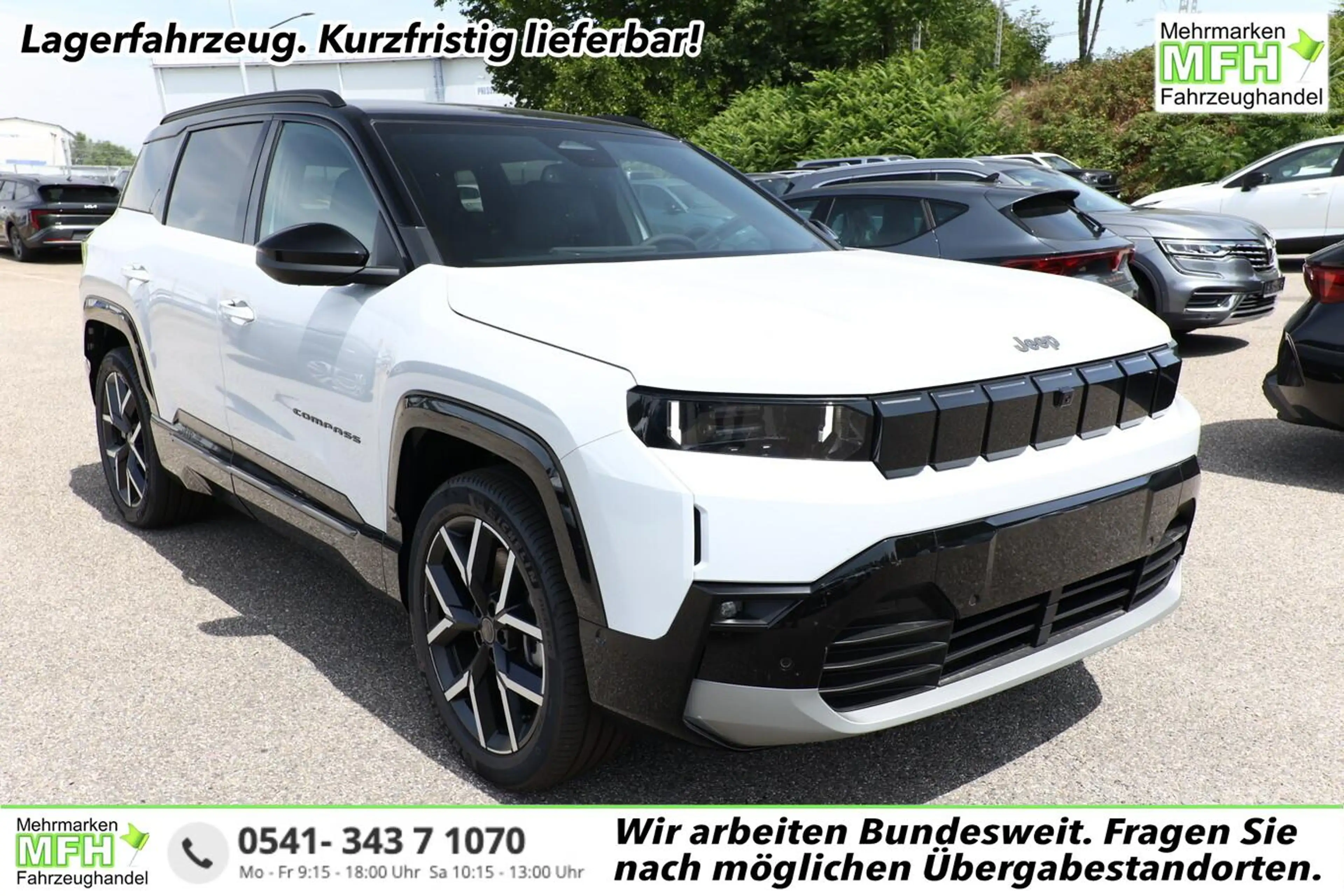Jeep Compass First Edition 74kWh Nav HUD Focal Matrix 157 kW...