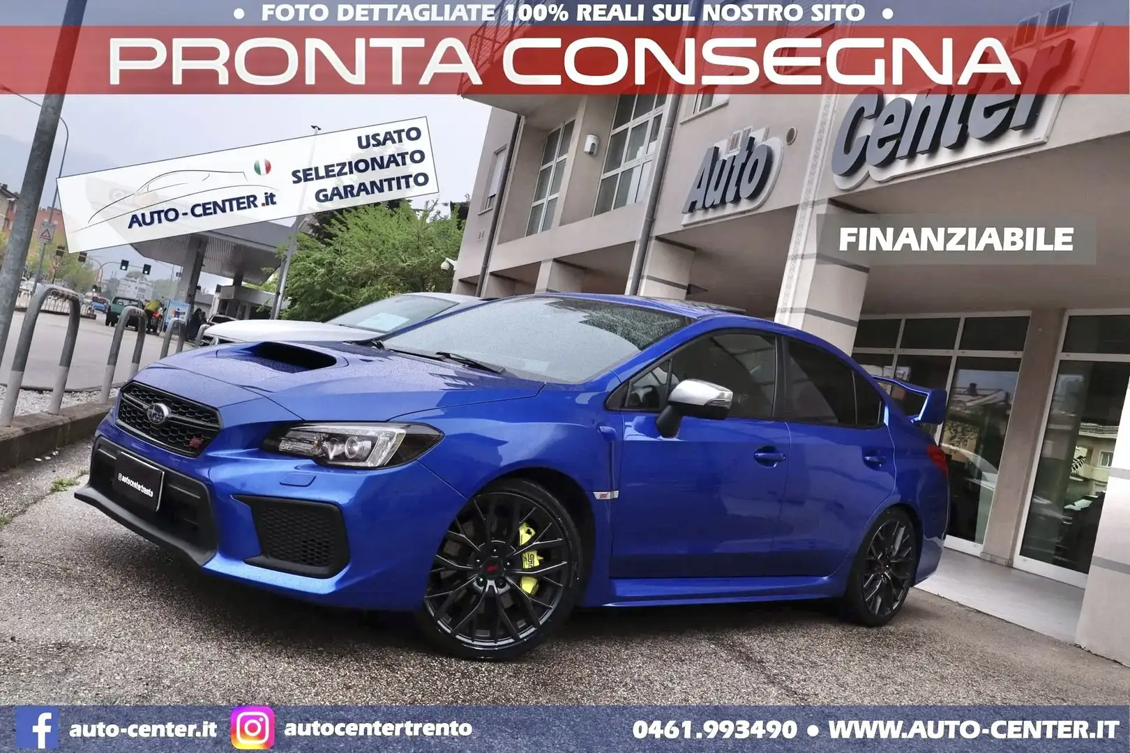 Subaru WRX STI S-Package 2.5 FINAL EDITION Bleu - 1