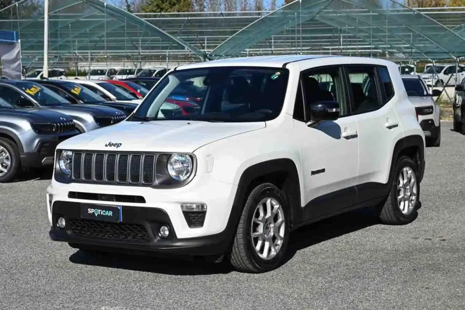 Jeep Renegade 1.6 Mjt 130 CV Limited Blanc - 1