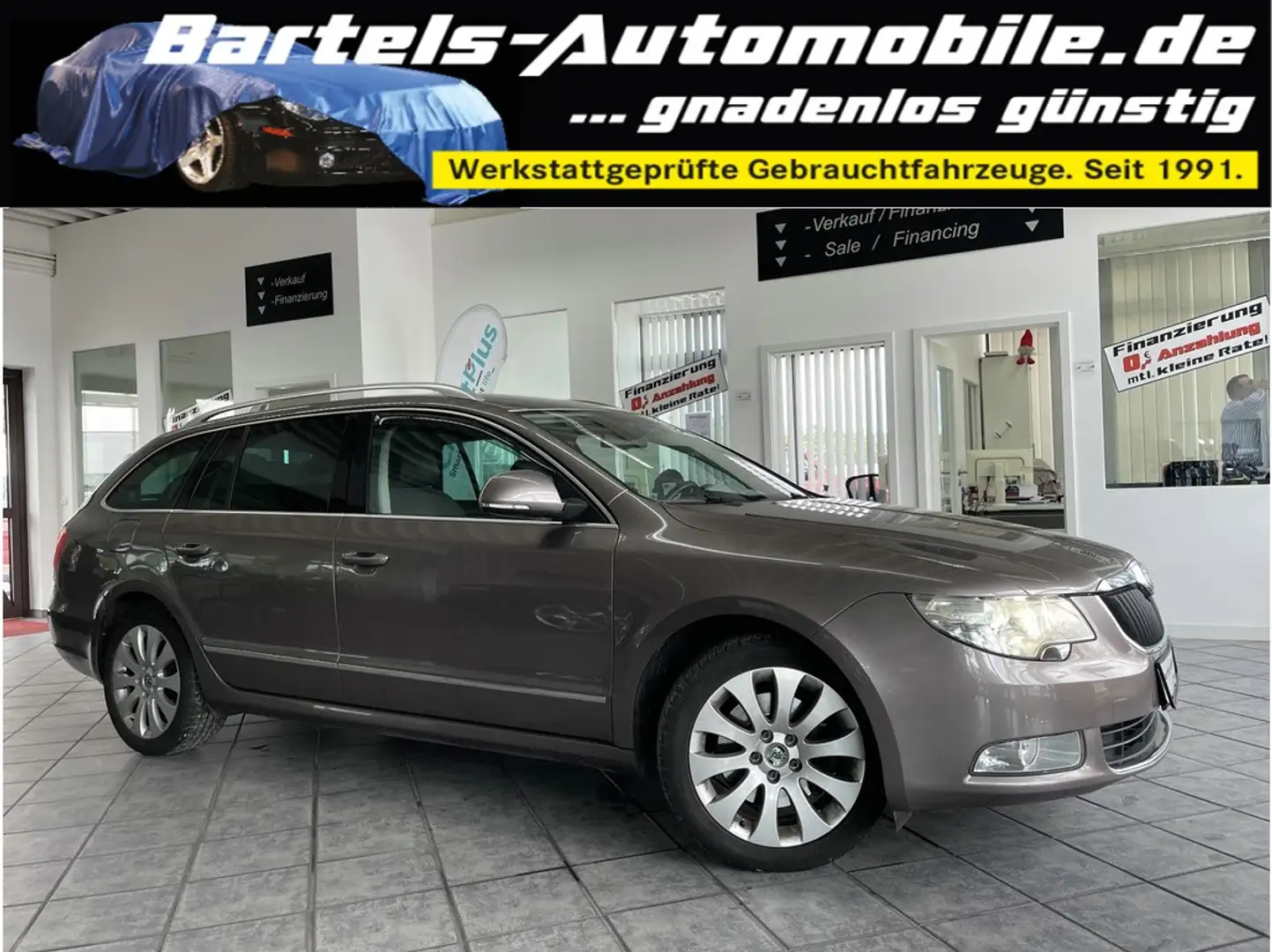 Skoda Superb Combi 1.8 TSI Elegance, Standheiz., Navi Paars - 1