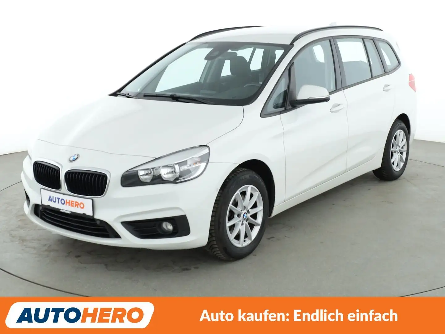 BMW 216 216d Gran Tourer Advantage*NAVI*TEMPO*PDC* Blanc - 1