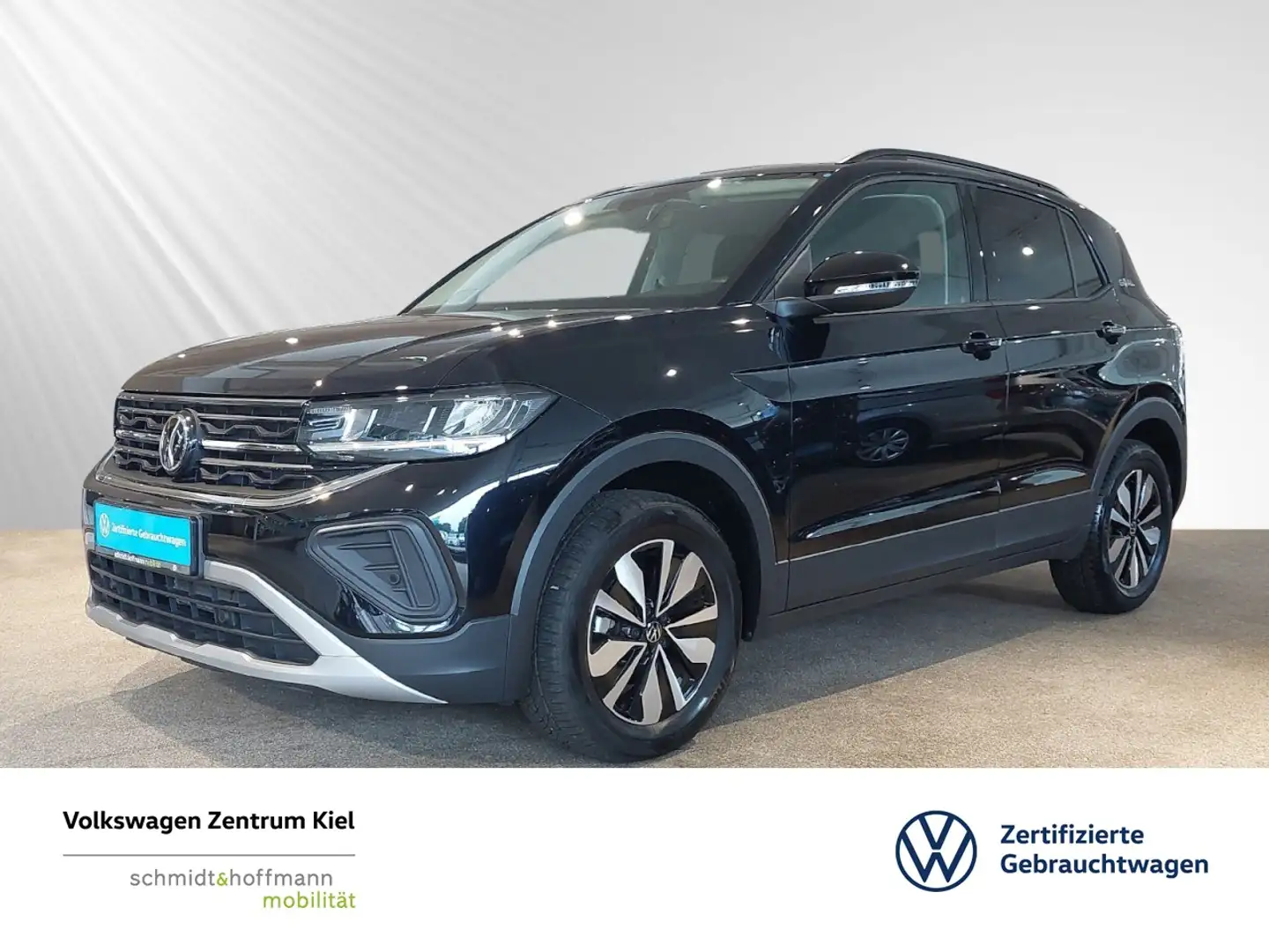 Volkswagen T-Cross Life Goal 1.0 TSI SITZHZ+ACC+PDC+RFK+HHC Klima Schwarz - 1