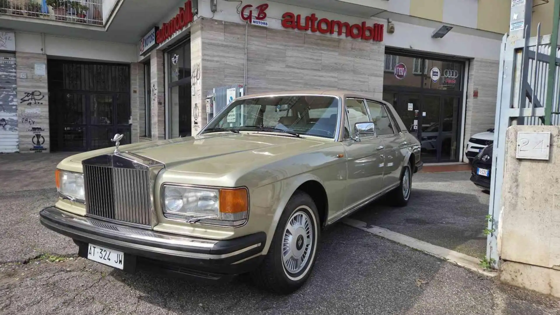 Rolls-Royce Silver Spur Longwheel-ISCRITTA ASI Grau - 1