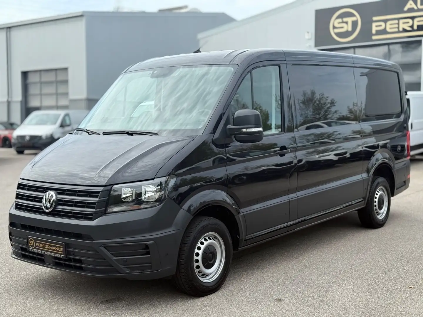 Volkswagen Crafter 35 mittellang KLIMA KAMERA SPUR 1HAND Schwarz - 1