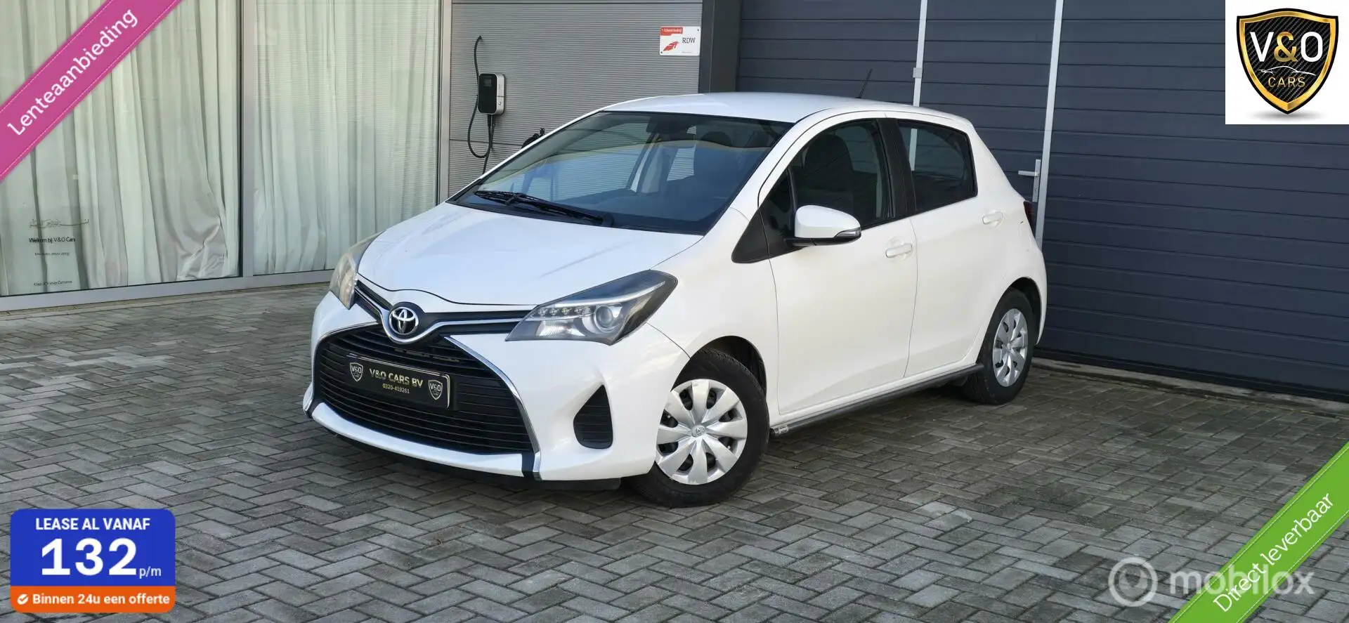 Toyota Yaris 1.0 VVT-i Aspiration Wit - 2