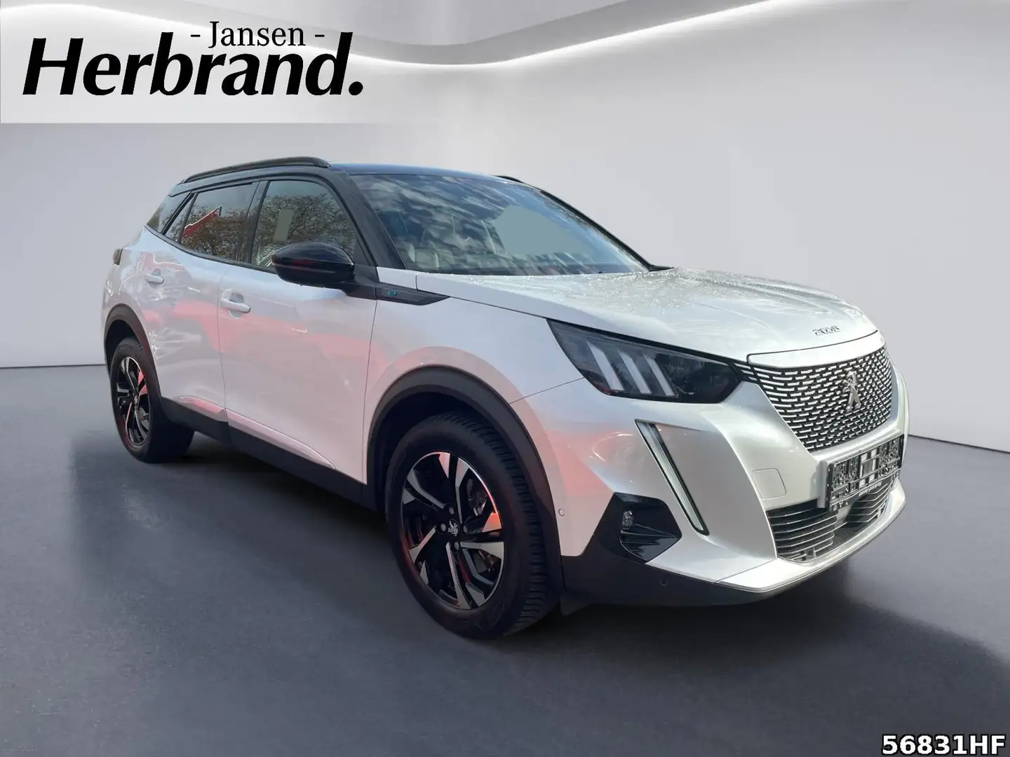 Peugeot e-2008 GT Weiß - 2