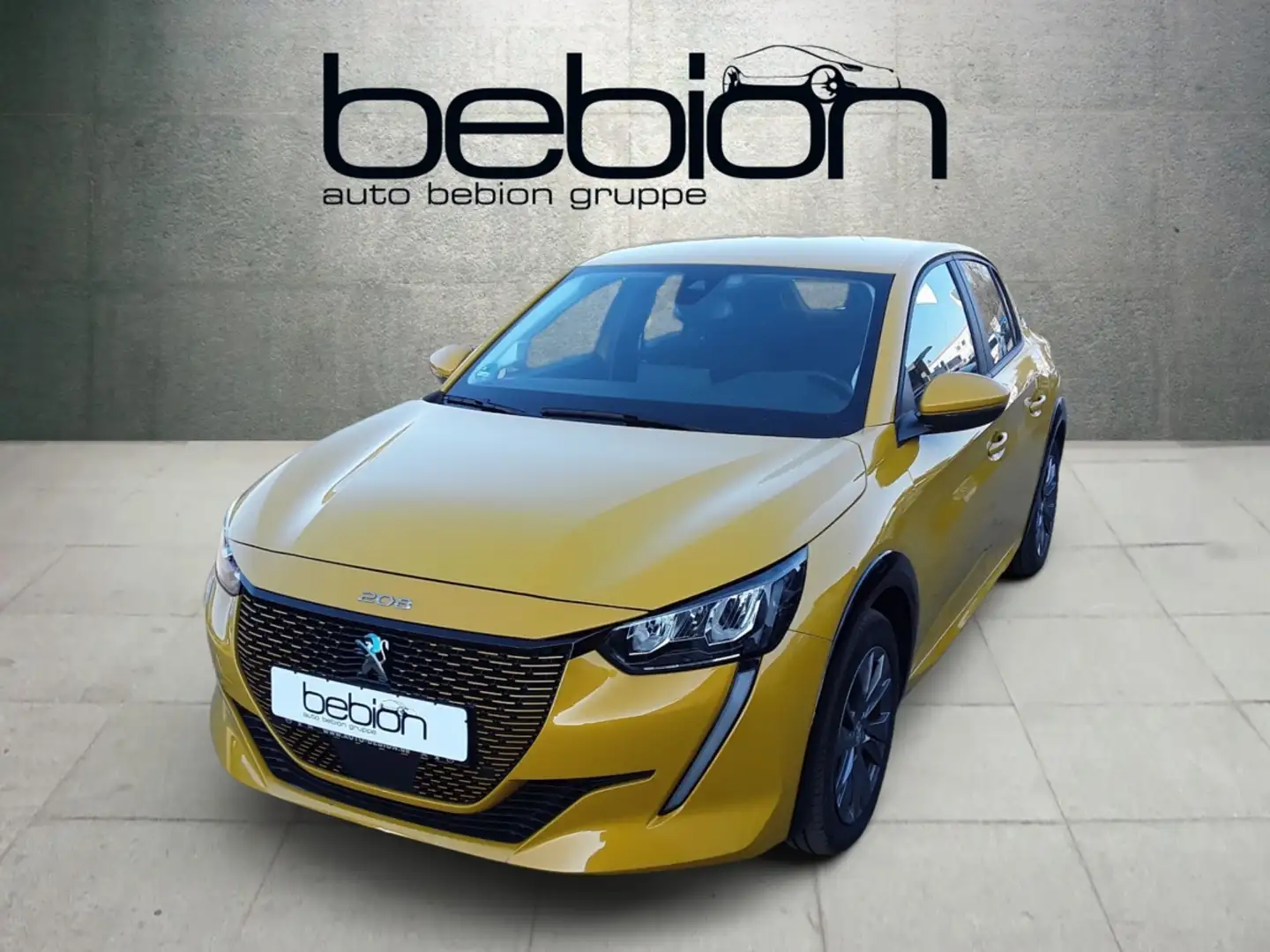 Peugeot 208 e- Elektromotor 136 (e-) e- Active SpurH Gelb - 1