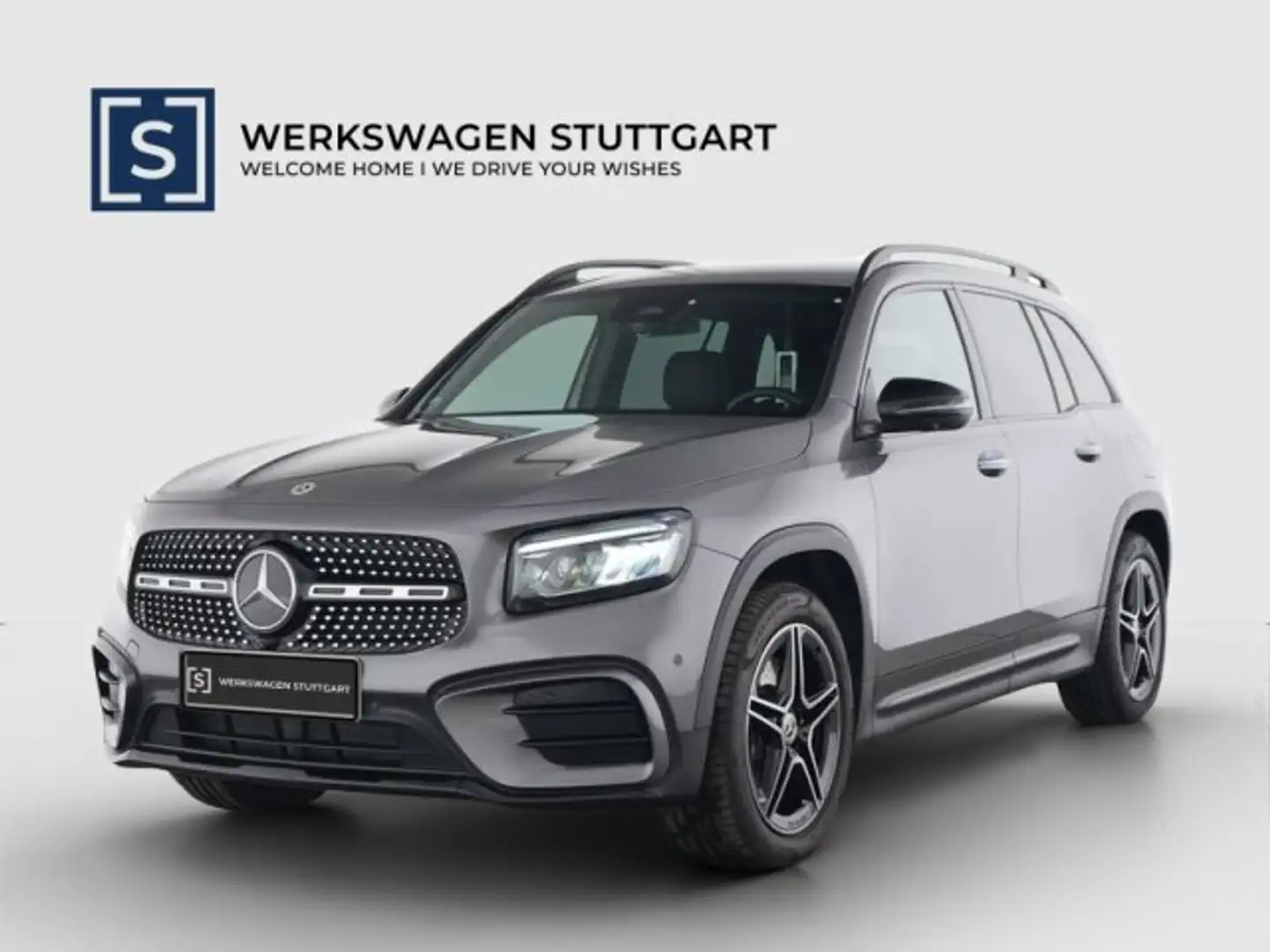 Mercedes-Benz GLB 220 GLB 220 d 4M AMG NIght 19" Fahr-Assi AHK 360° Grau - 1