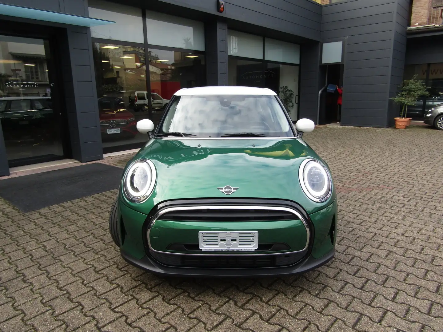 MINI Cooper 5 PORTE 136CV CAMBIO AUTO,CERCHI 16,LED,TELECAMERA Verde - 2