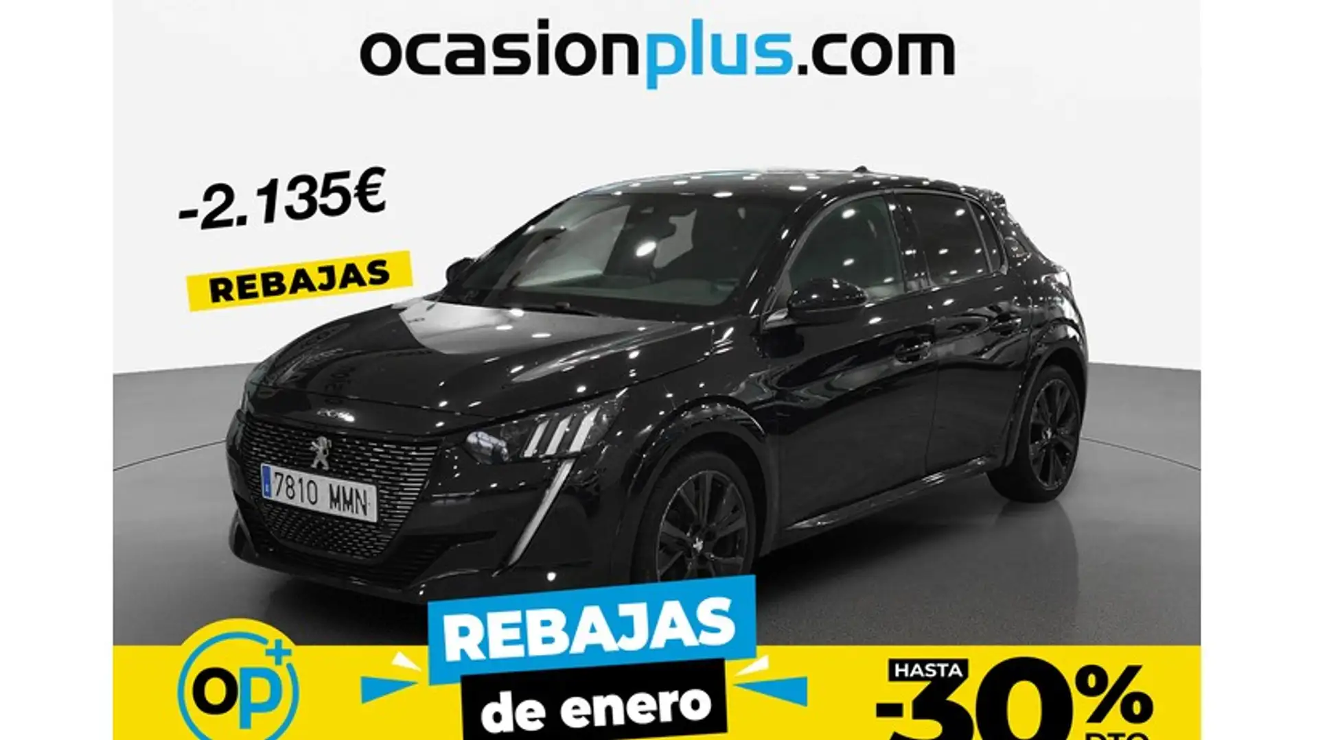 Peugeot 208 1.2 Puretech S&S GT EAT8 100 Noir - 1