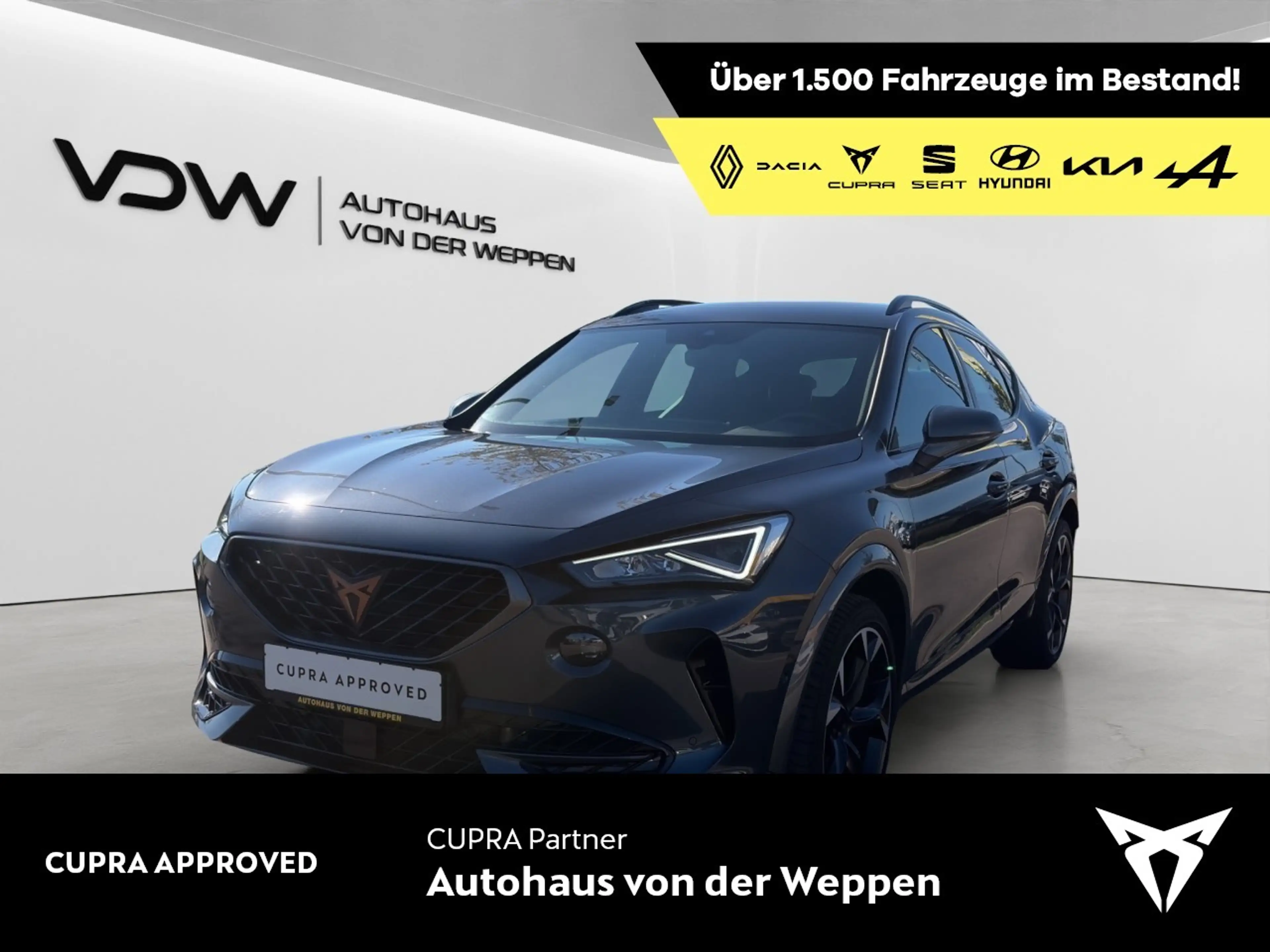 CUPRA Formentor TSI DSG VZ 4Drive 5JGar Kamera ACC SHZ