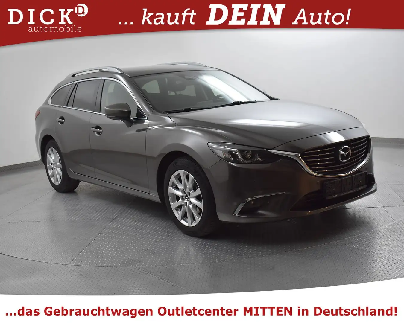 Mazda 6 Kombi 2.2 Aut Exclusive-Line NAVI+LED+SHZ+AHK+ Gri - 1