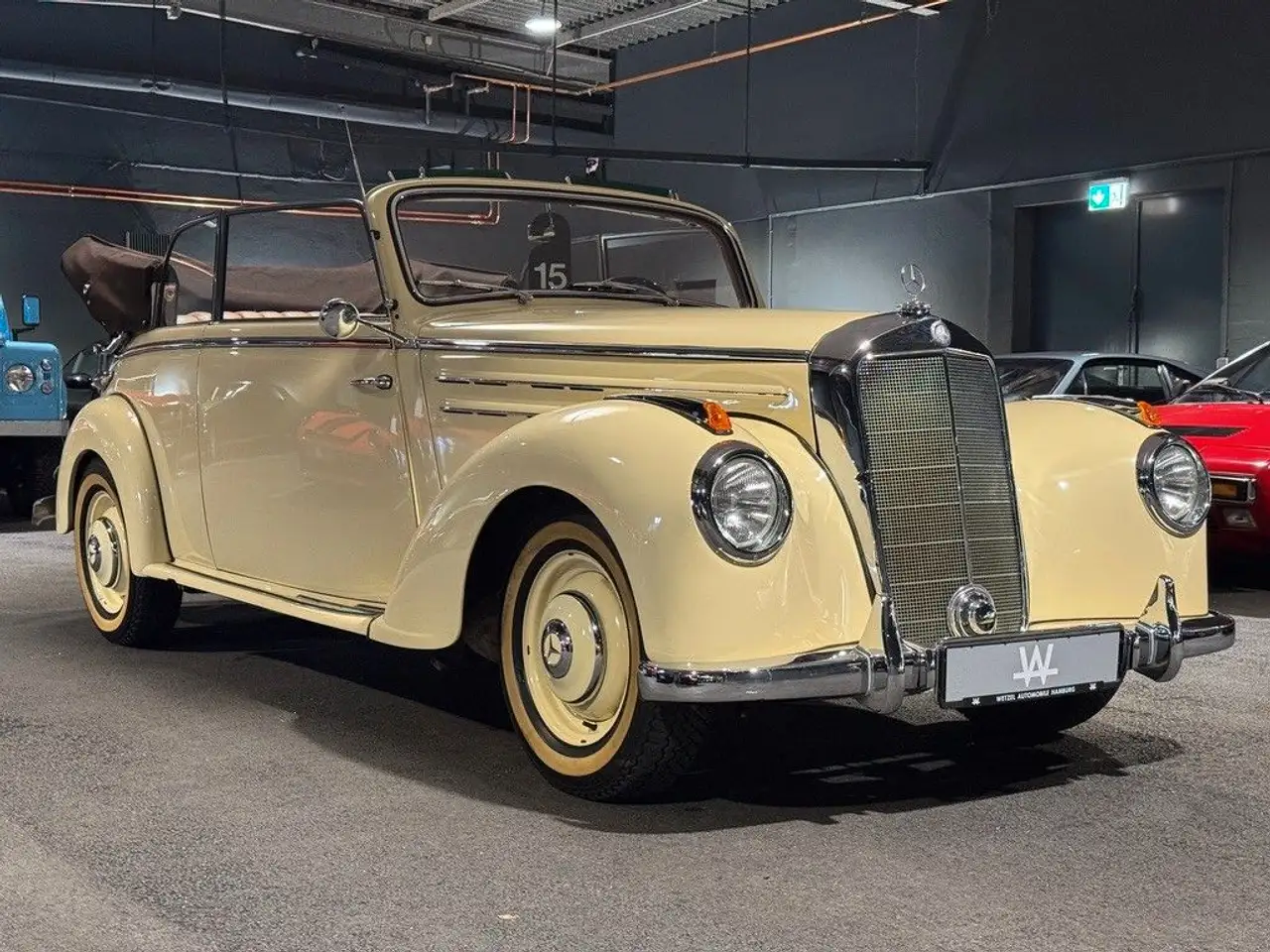 Mercedes-Benz 220 Cabrio B rest. Zust. Motorrev. hohe Invest., foto 1