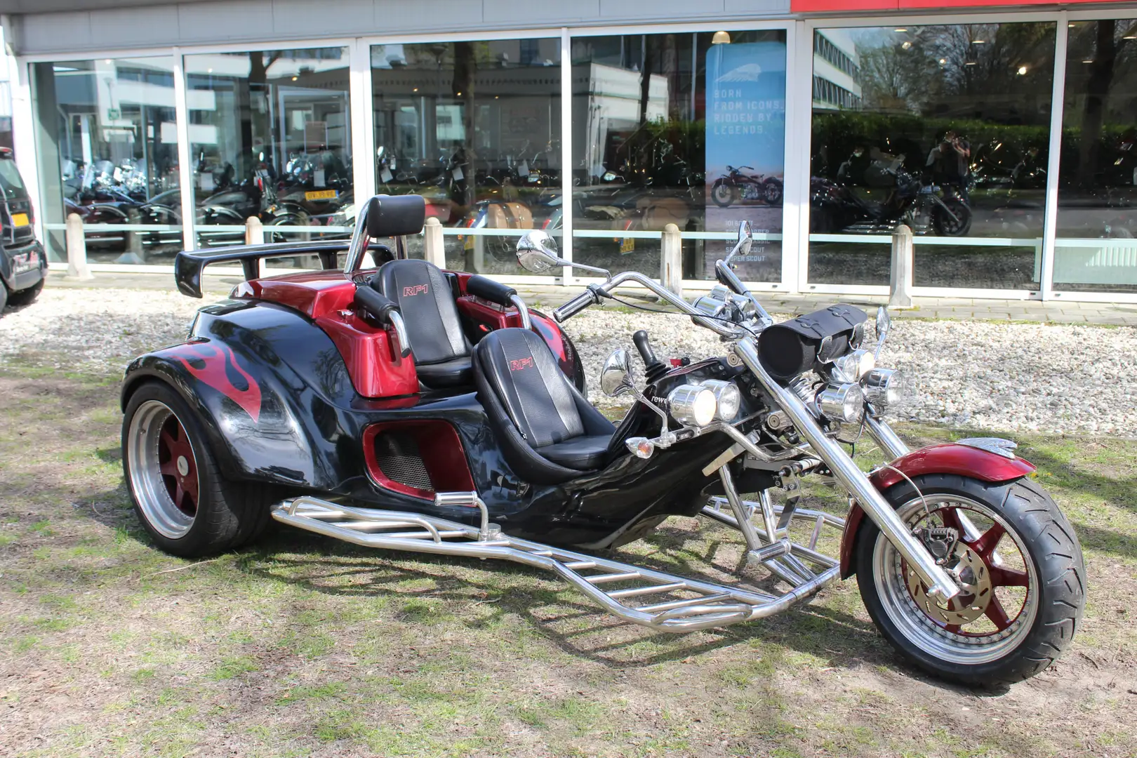 Rewaco RF1 RF-1 GT Trike Negro - 2