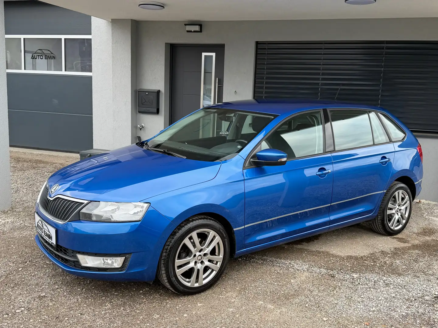 Skoda Rapid/Spaceback Spaceback 1,4 TDI Elegance Blau - 2