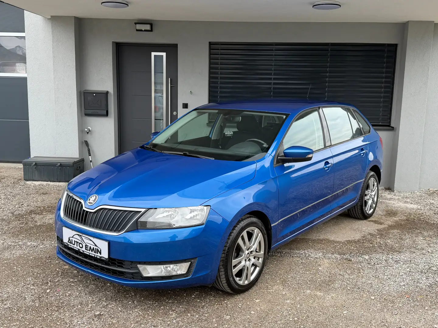 Skoda Rapid/Spaceback Spaceback 1,4 TDI Elegance Blau - 1