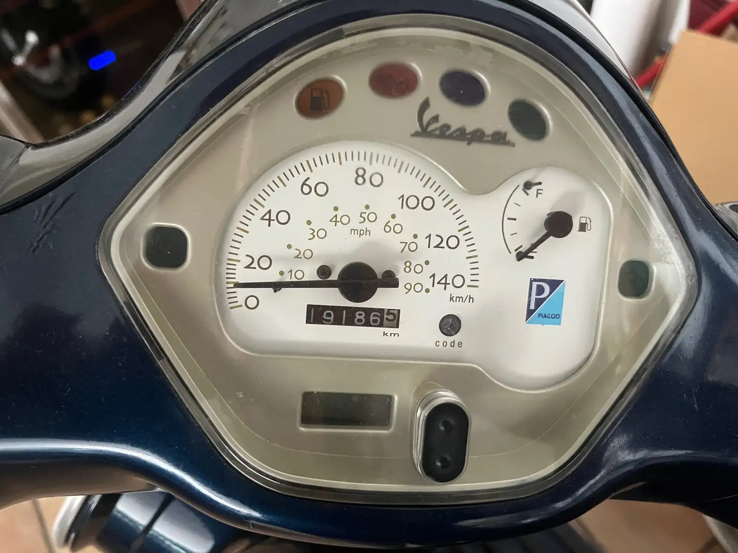 Vespa LX 125 Albastru - 1