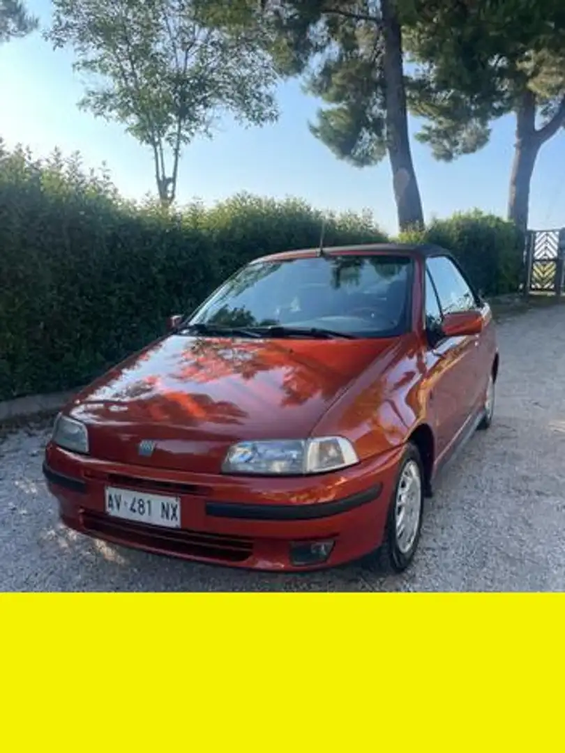 Fiat Punto 1.2 elx cabrio Oranje - 1