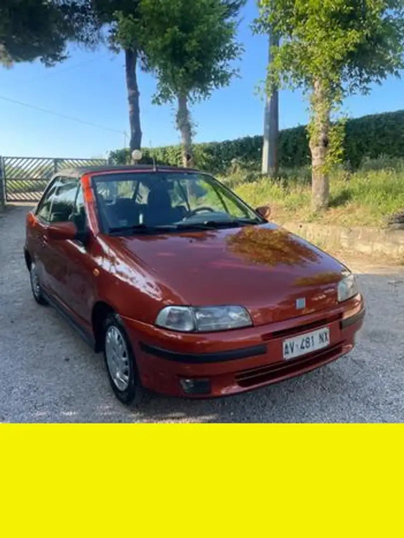 Fiat Punto 1.2 elx cabrio Oranje - 2