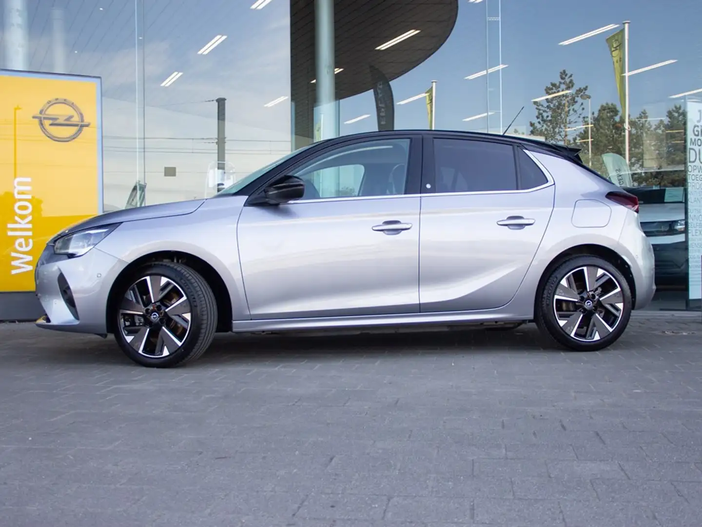 Opel Corsa ELECTRIC GS 3-FASE |GPS|CAMERA|KEYLESS| Gris - 2