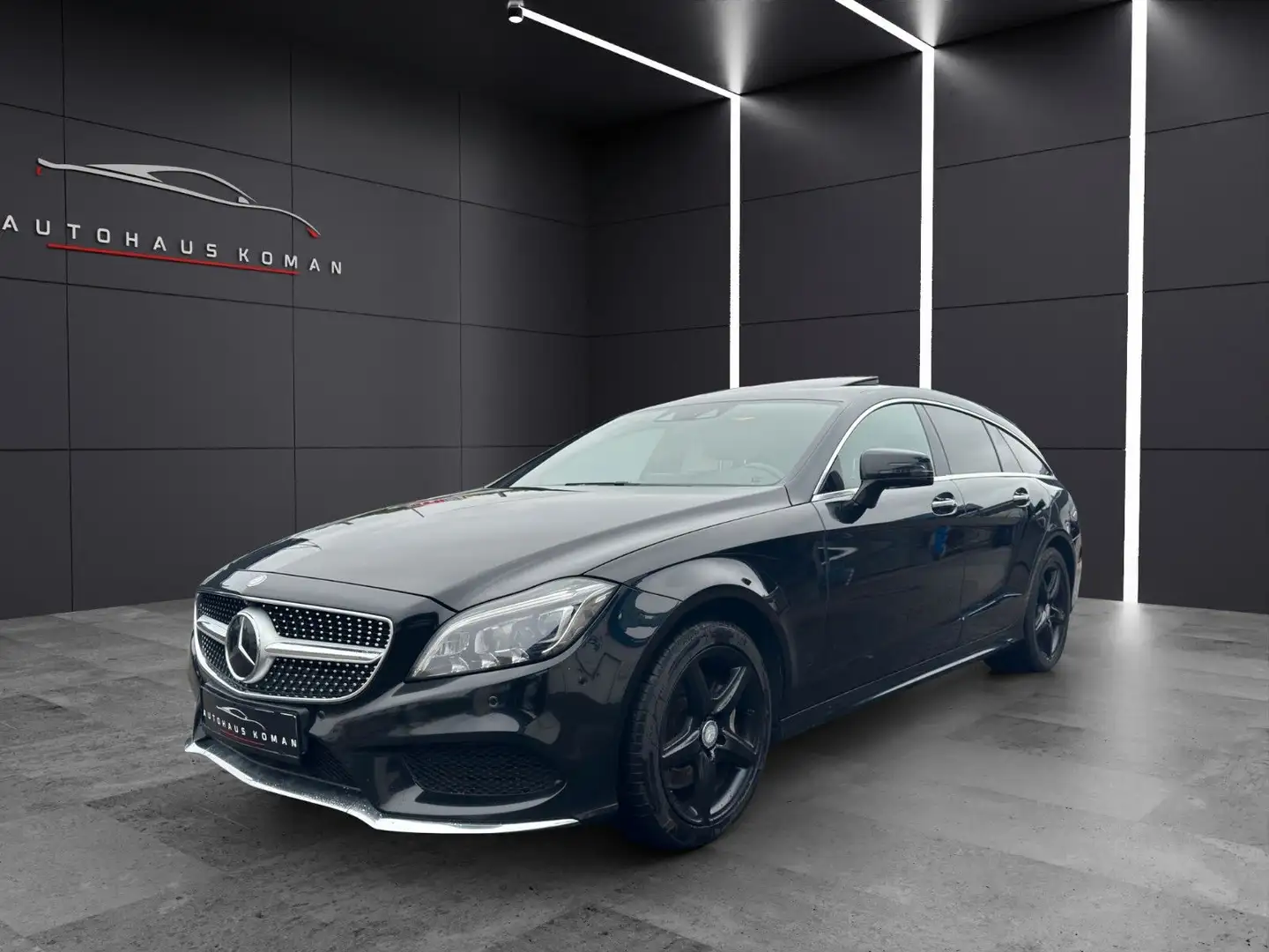 Mercedes-Benz CLS CLS350d 4Matic AMG*EsDh*360°*MULTIBEAM*VOLL Schwarz - 1