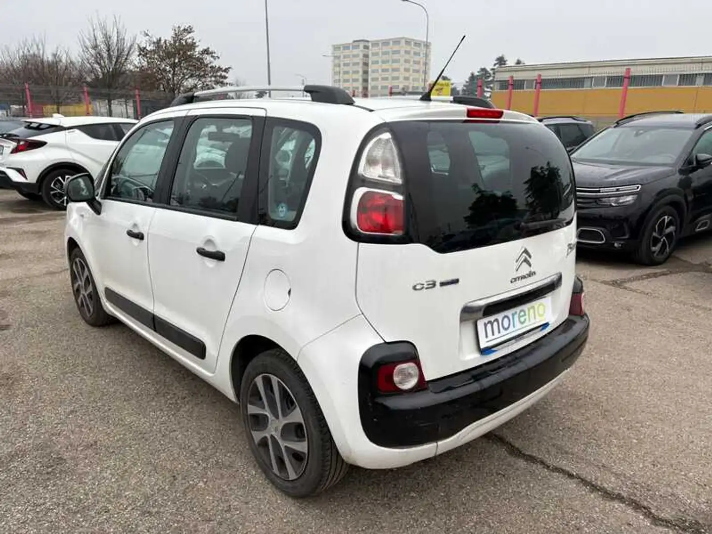 Citroen C3 Picasso 1.6 bluehdi Seduction 100 CV Blanc - 2