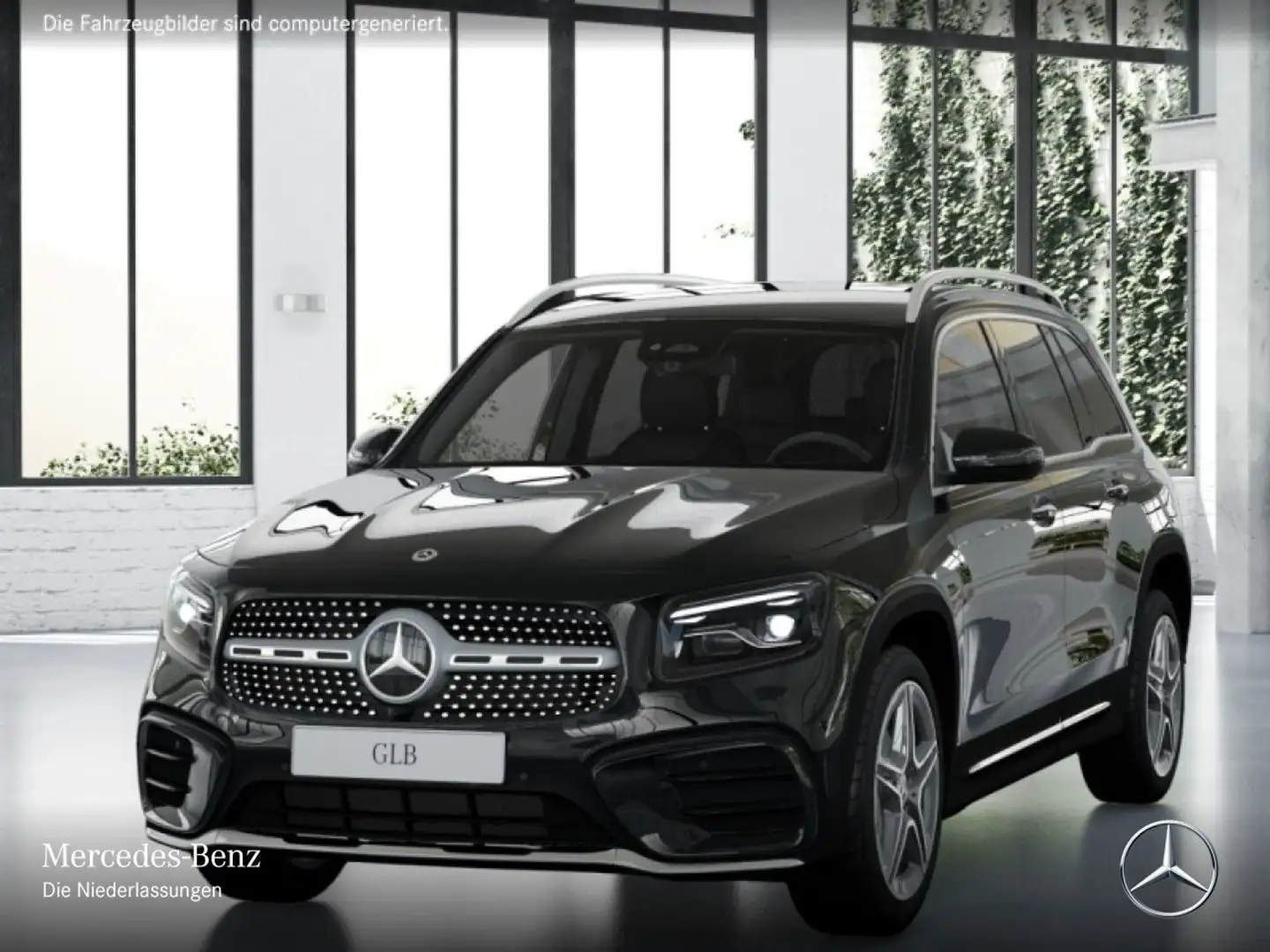 Mercedes-Benz GLB 200 d AMG+MULTIBEAM+KAMERA+TOTW+KEYLESS+8G Schwarz - 2