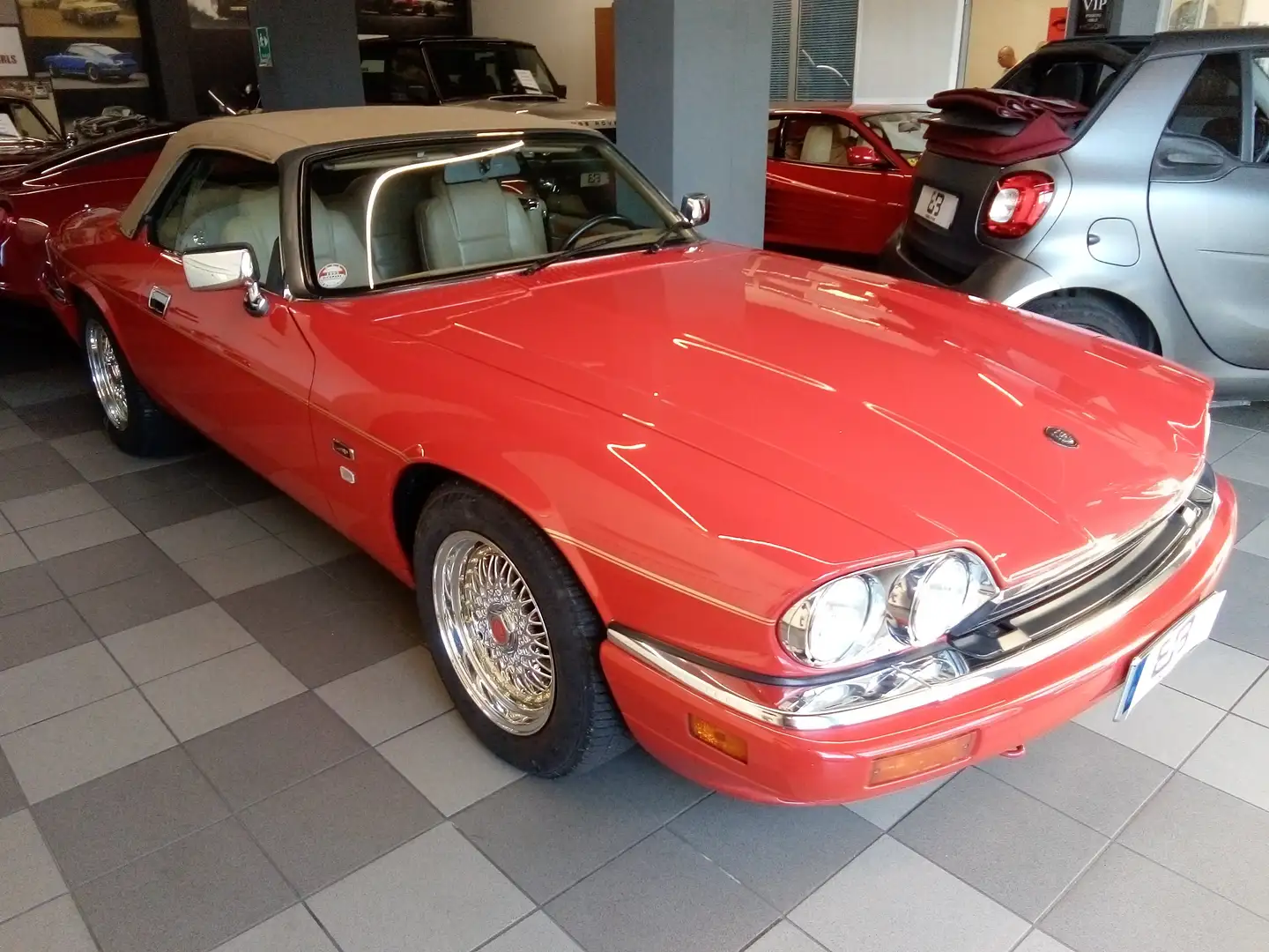 Jaguar XJS XJS Cabrio 4.0 ASI Rosso - 1