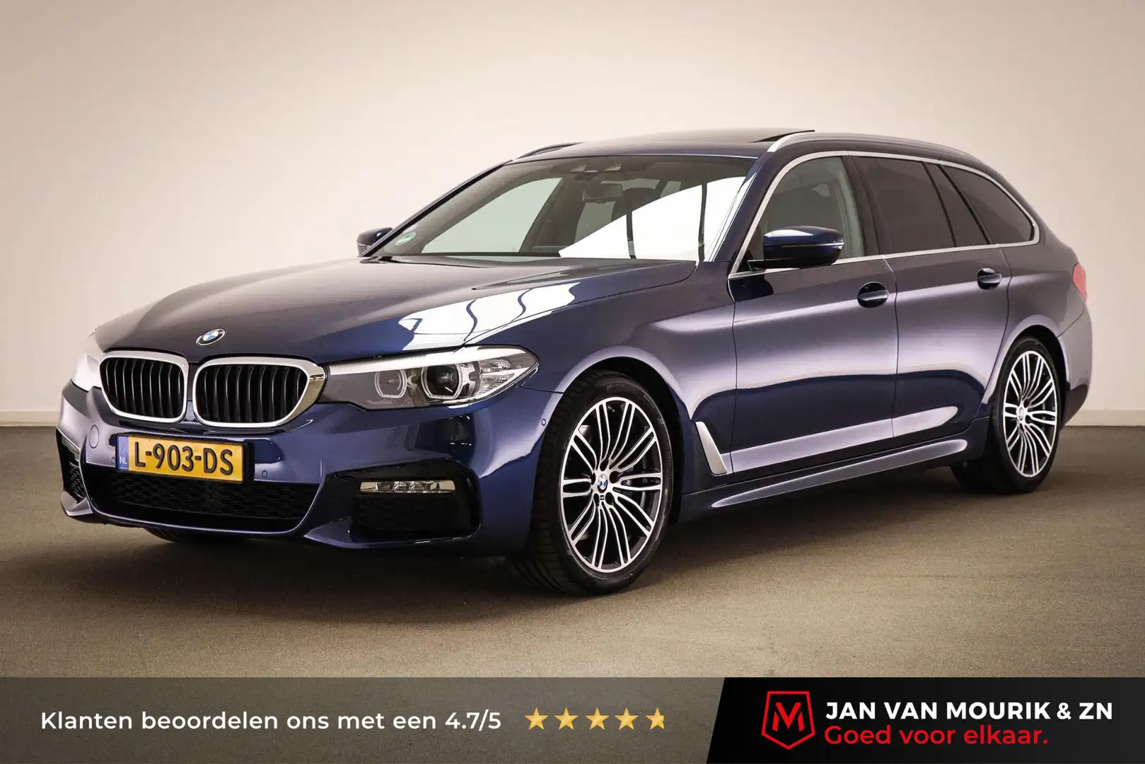 BMW 530 5-serie Touring 530i M-Sport High Executive | PANO Blauw - 1