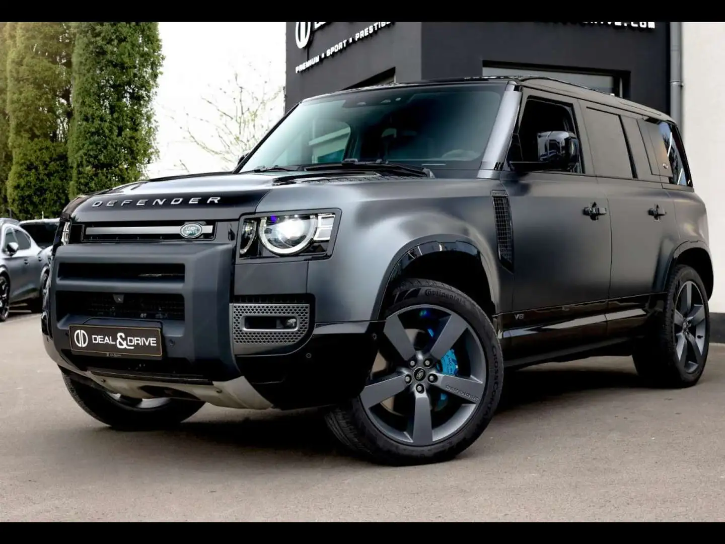 Land Rover Defender 110 V8 P525 CARPATHIAN EDITIONWARN ZEON PLATINUM Gris - 1