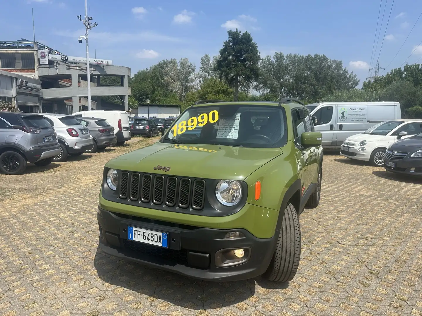 Jeep Renegade Renegade 2.0 Mjt 140CV Limited 4X4 TETTO APRIBILE Verde - 1