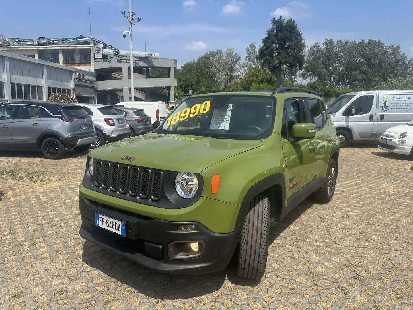 Jeep Renegade Renegade 2.0 Mjt 140CV Limited 4X4 TETTO APRIBILE Verde - 2
