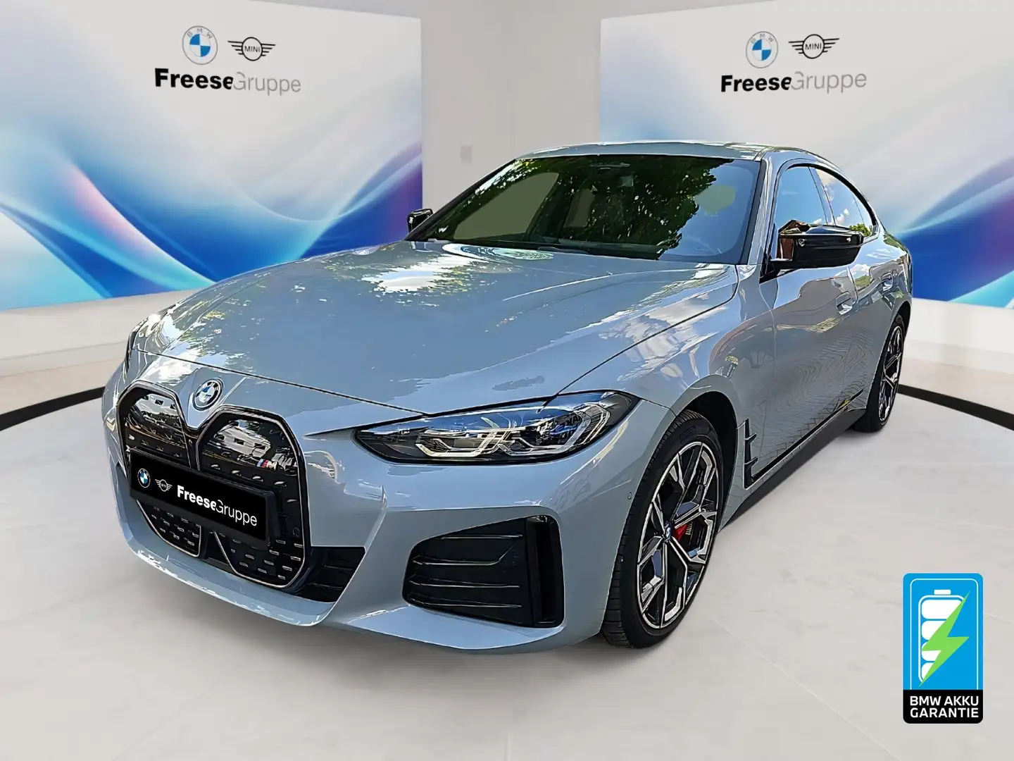 BMW i4 M50 Gran Cou HiFi DAB LED RFK Komfortzg. Shz Grau - 1