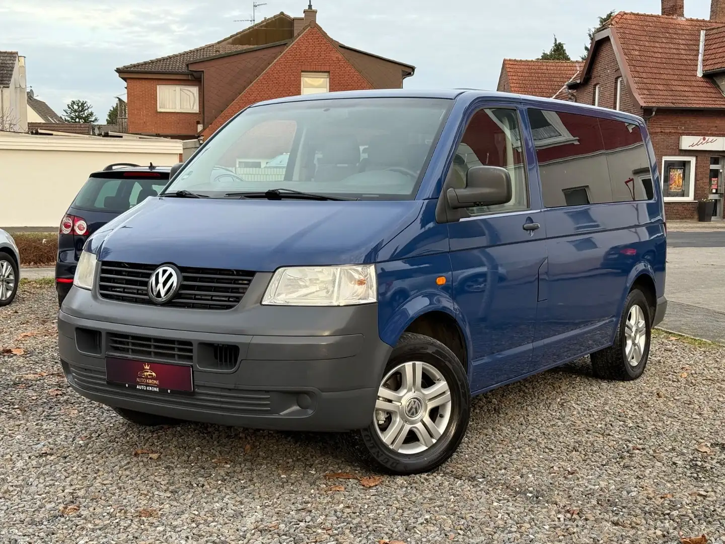 Volkswagen T5 Transporter 1.9 TDI Klima 9-Sitze TÜV NEU AHK Blau - 1