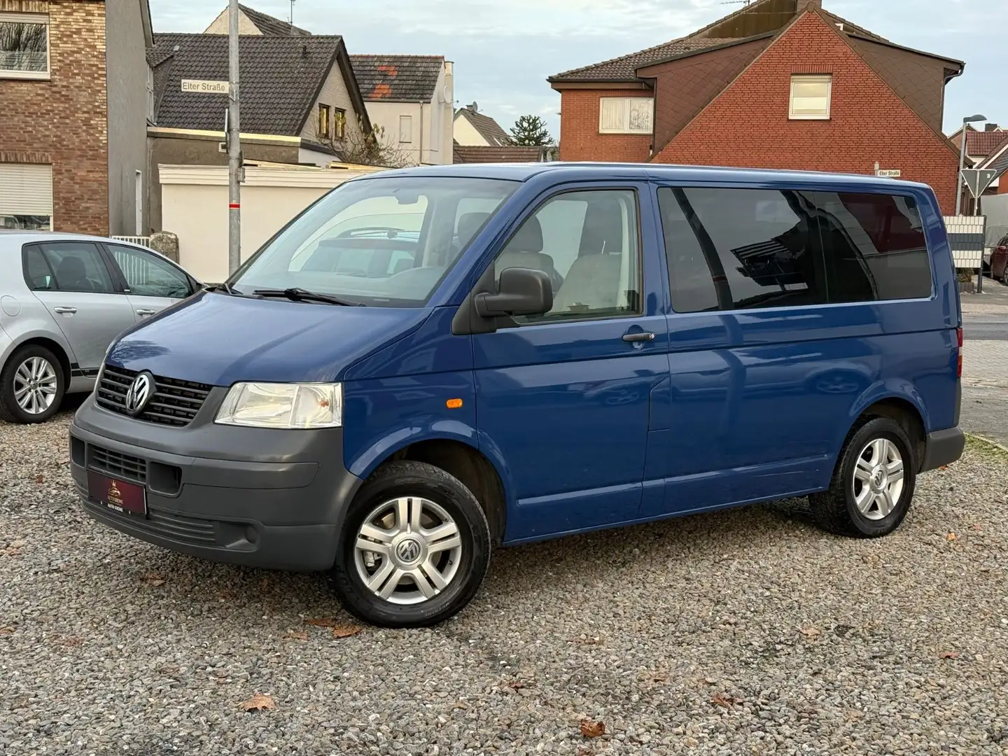 Volkswagen T5 Transporter 1.9 TDI Klima 9-Sitze TÜV NEU AHK Blau - 2