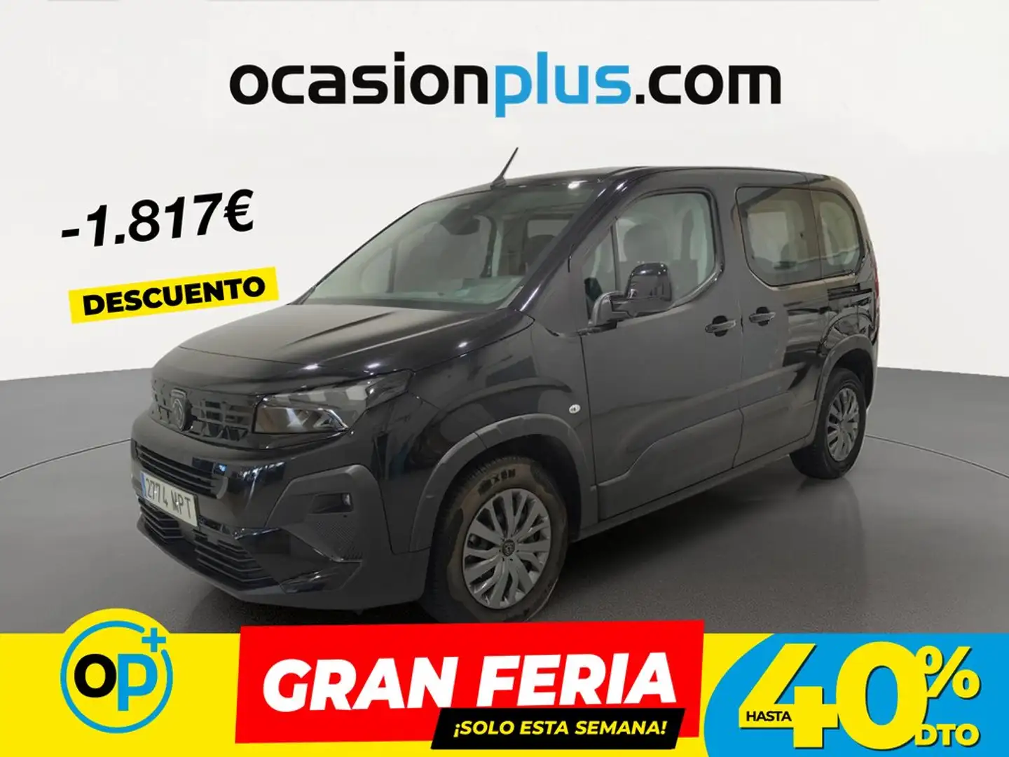 Peugeot Rifter 1.5BlueHDi S&S Standard Allure 100 Negro - 1