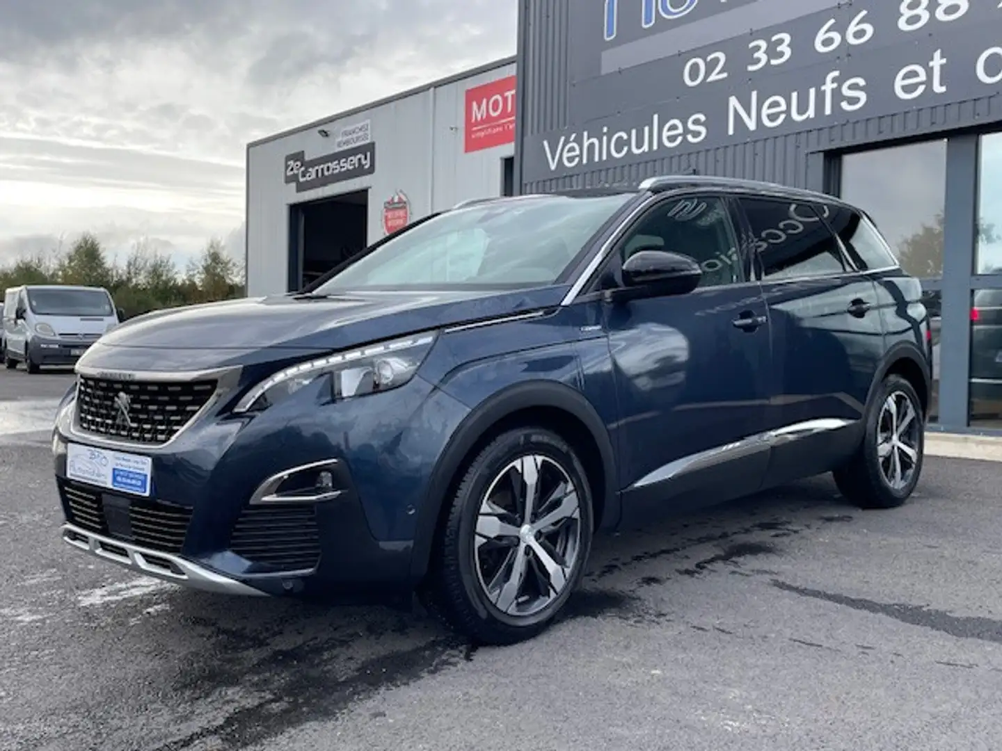 Peugeot 5008 1.5 BLUEHDI 130CH E6.C GT LINE  S\u0026S 6CV Bleu - 1