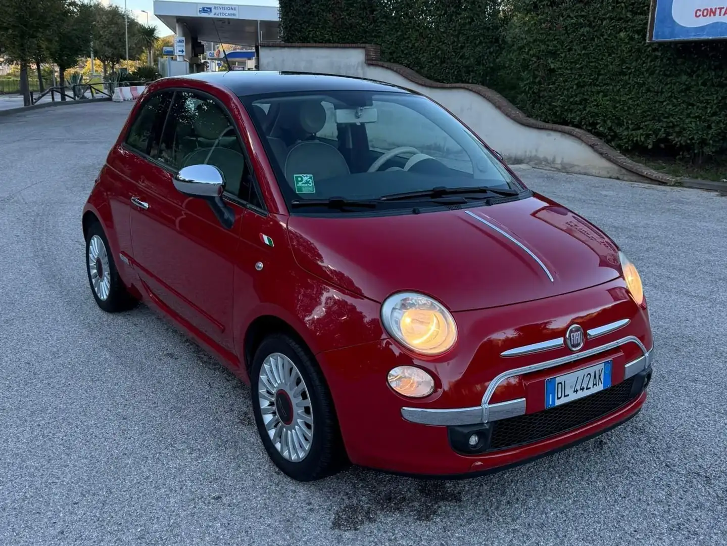Fiat 500 500 III 1.2 Lounge 69cv Rouge - 1
