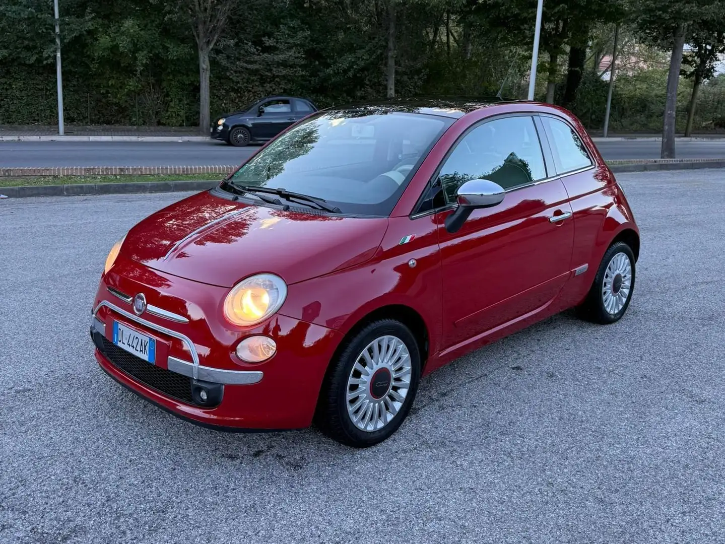 Fiat 500 500 III 1.2 Lounge 69cv Rouge - 2