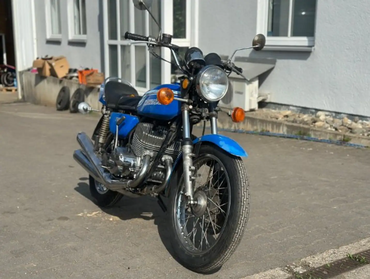 Kawasaki 750 H2 Mach IV Blau - 2