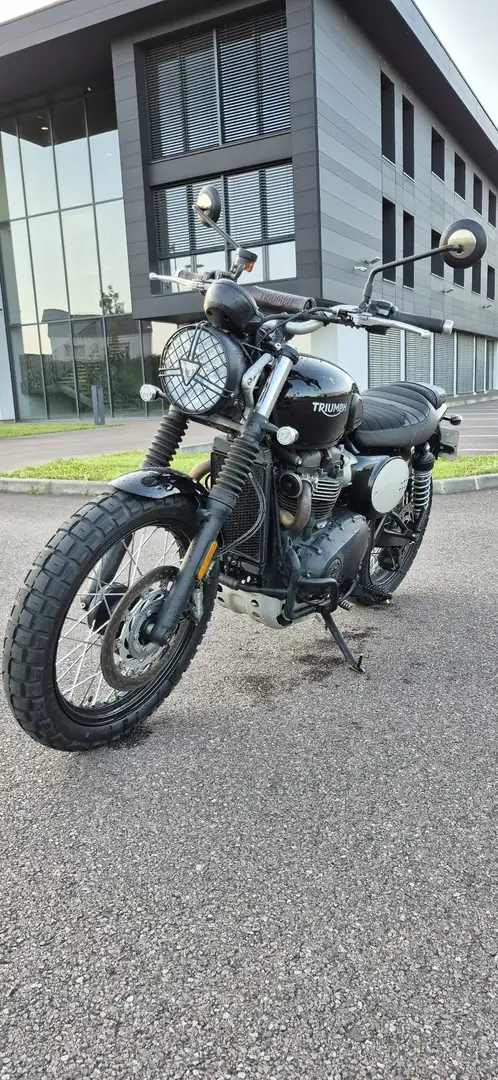 Triumph Street Scrambler Noir - 2