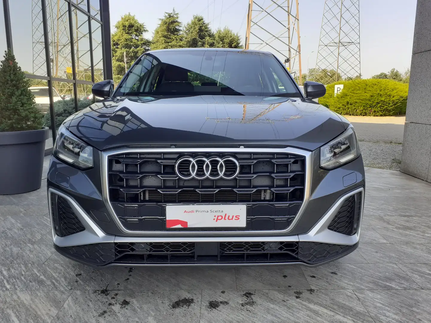 Audi Q2 30 2.0 tdi S line edition s-tronic Grigio - 2