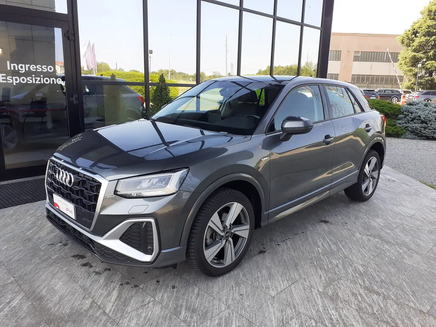 Audi Q2 30 2.0 tdi S line edition s-tronic Grigio - 1