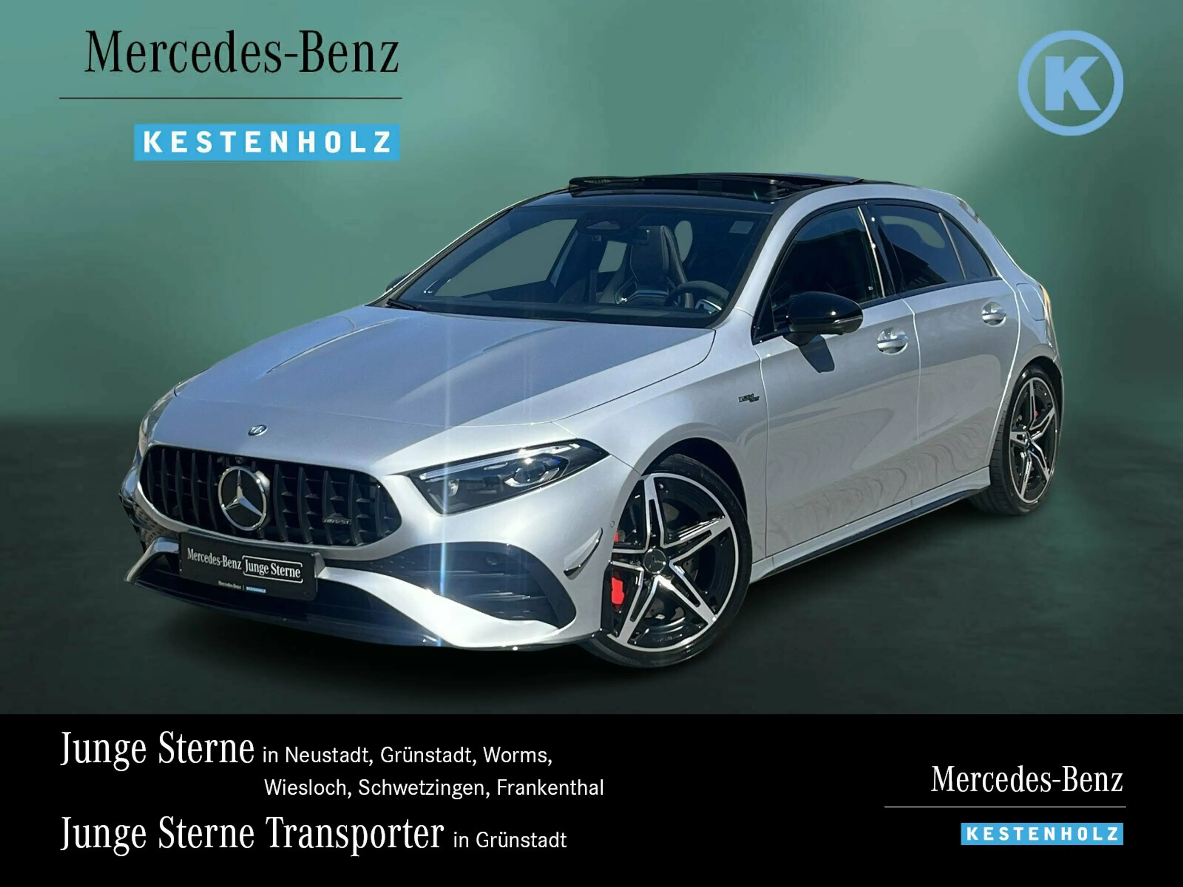 Mercedes-Benz A 35 AMG A 35 AMG NIGHT+AERO+PERF.-SITZ+DISTRO+PANO+BURME