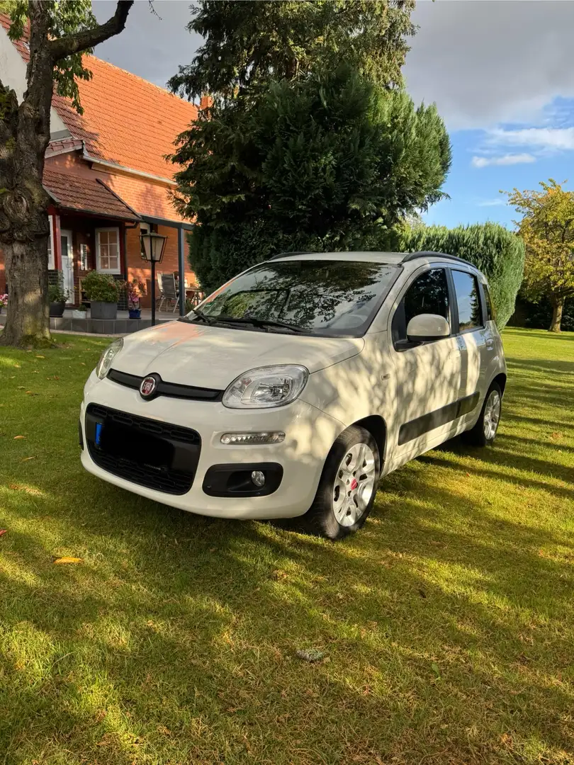 Fiat Panda Scheckheft, Diesel, Top gepflegt, AHK Weiß - 1