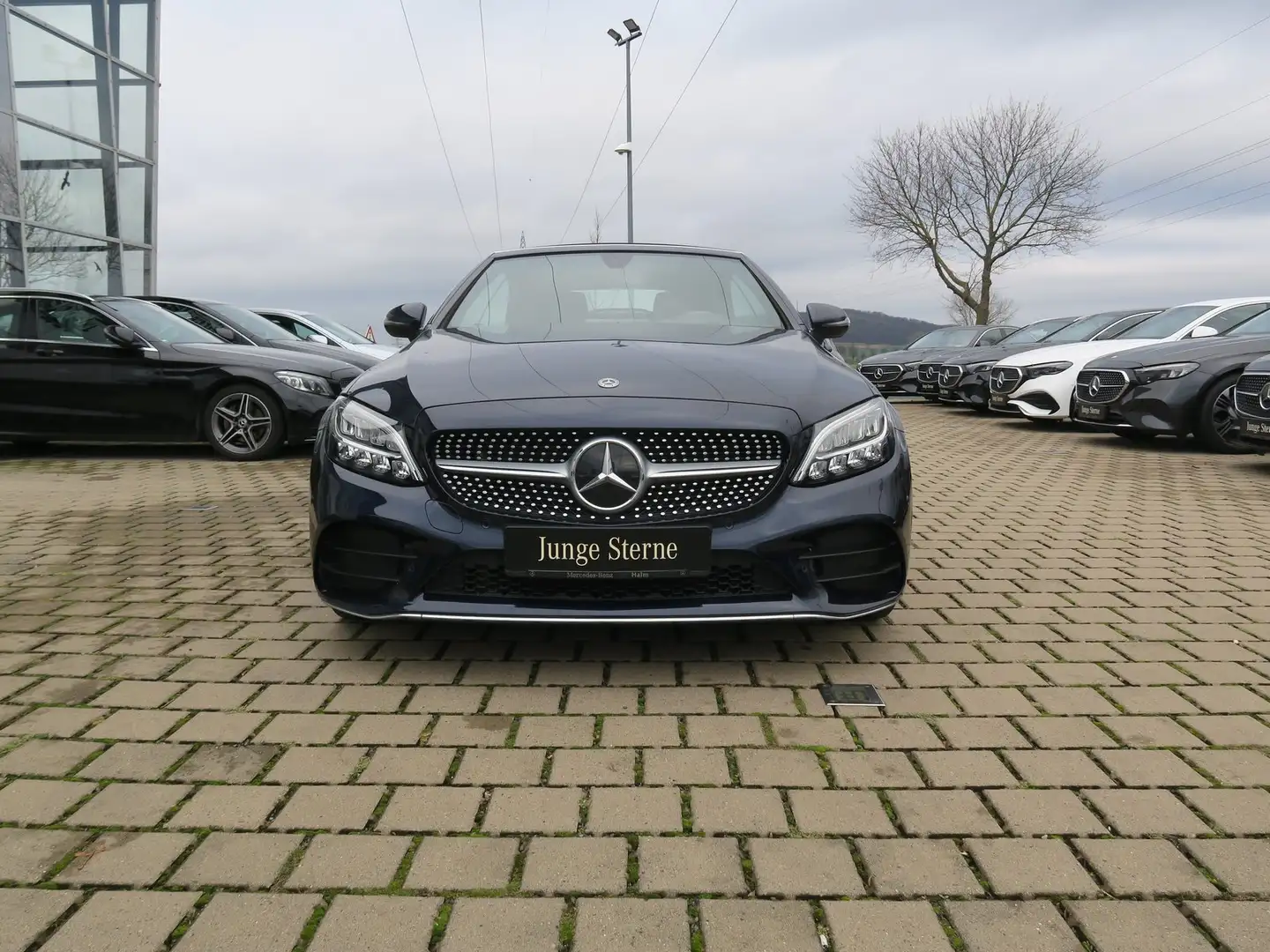 Mercedes-Benz C 180 Cabrio AMG Line Kamera Airscarf LED Bleu - 2
