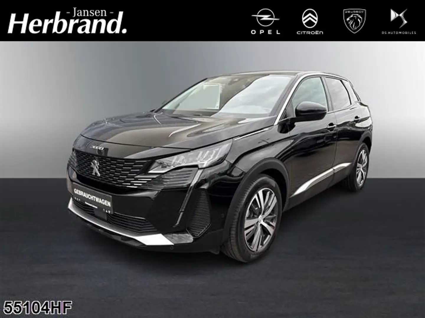 Peugeot 3008 Allure Pack SHZ+NAVI+LED+CARPLAY Negro - 1