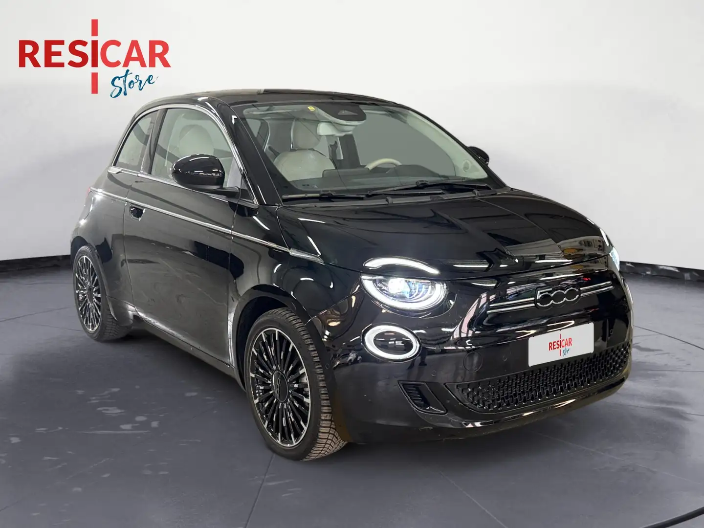 Fiat 500e 42 kWh La Prima Nero - 1