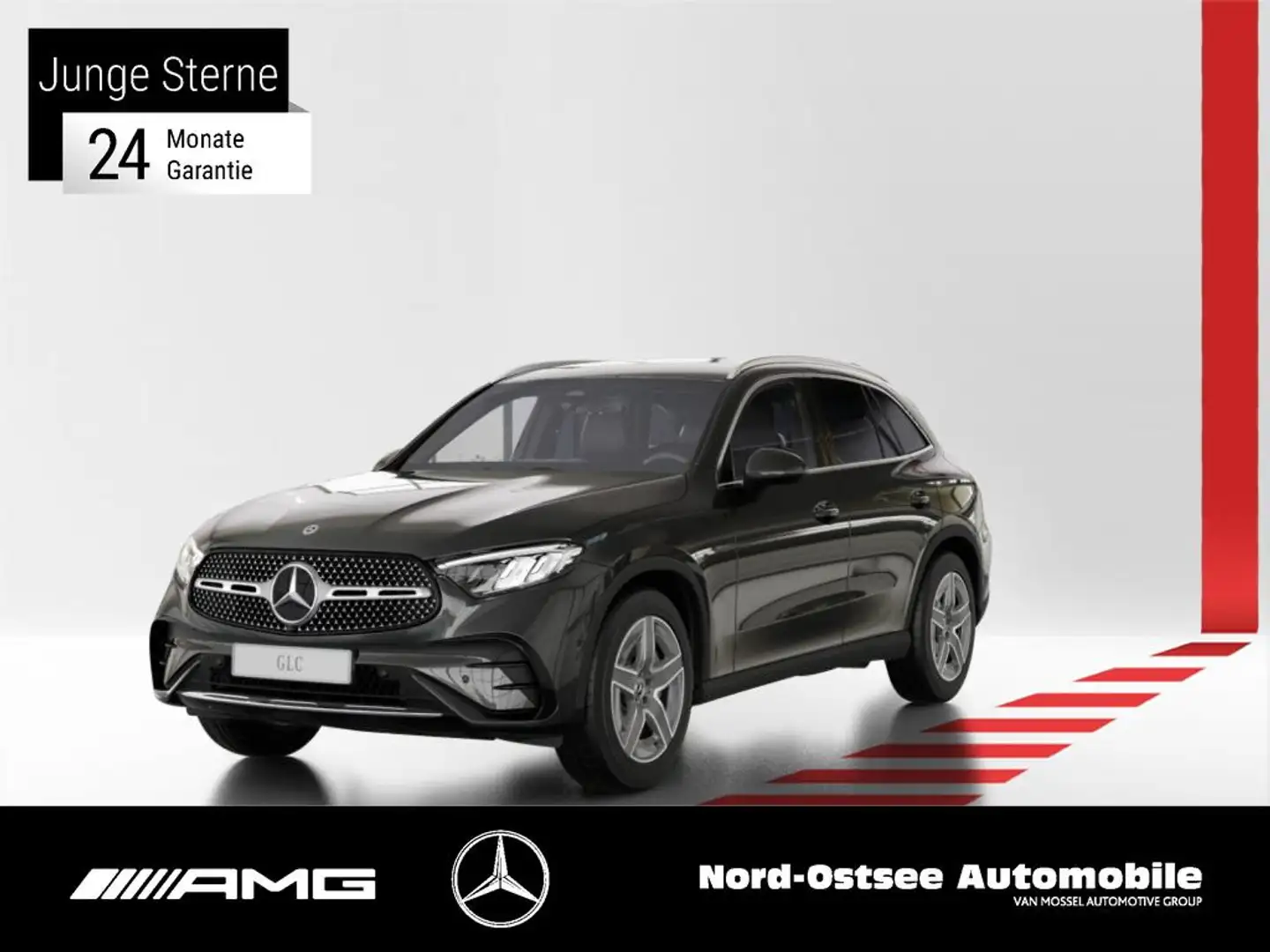 Mercedes-Benz GLC 300 d 4M AMG KAMERA DISTRONIC KEYLESS LED Gris - 1